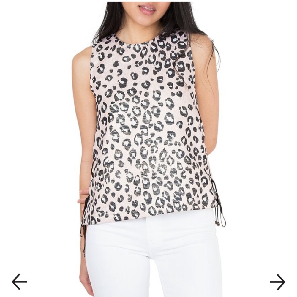 Ann mashburn leopard shell. NWT . Retail‎ 295